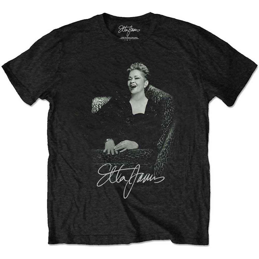 Etta James - Etta Seated (T-Shirt) - Joco Records