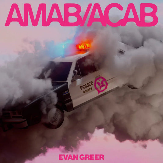 Evan Greer - Amab/Acab (Clear/Pink Cloud Vinyl) - Joco Records