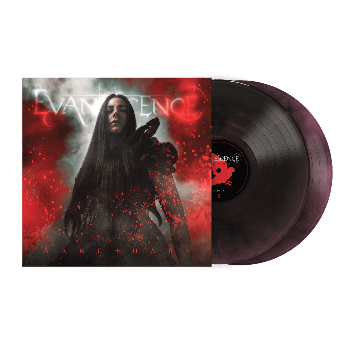 Evanescence - Sanctuary (Indie Exclusive, Deep Purple & Black Marble Vinyl) (2 LP) - Joco Records