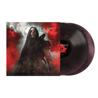 Evanescence - Sanctuary (Indie Exclusive, Deep Purple & Black Marble Vinyl) (2 LP) - Joco Records