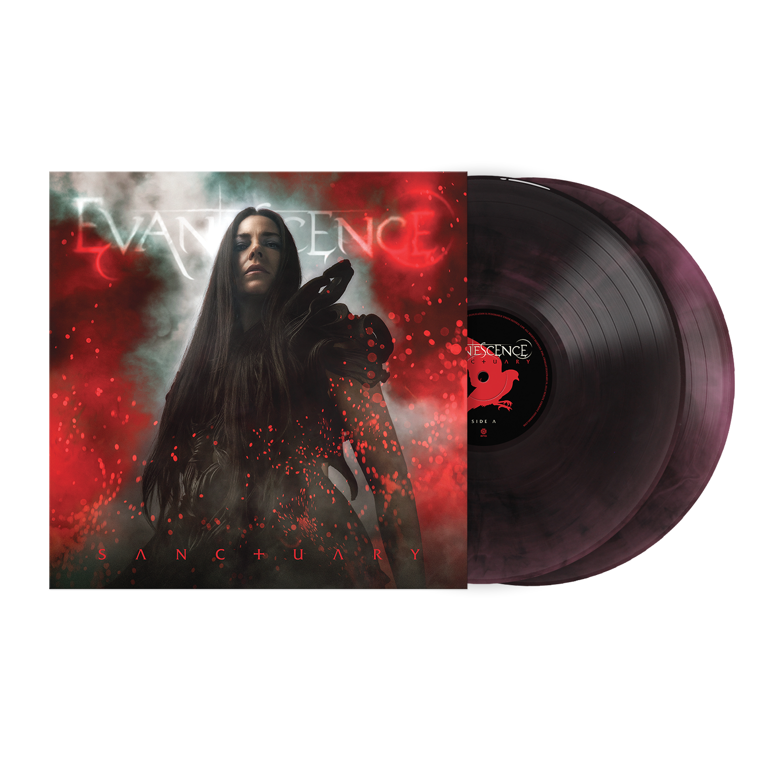 Evanescence - Sanctuary (Indie Exclusive, Deep Purple & Black Marble Color Vinyl) (2 LP)