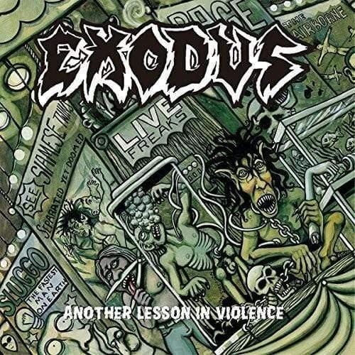 Exodus - Another Lesson In Violence (Picture Disc Vinyl) (2 LP) - Joco Records