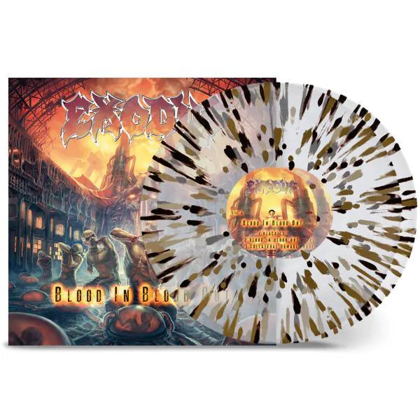 Exodus - Blood in Blood Out: 10th Anniversary Edition (Limited Edition, Clear Gold Black Splatter) (2 LP) - Joco Records