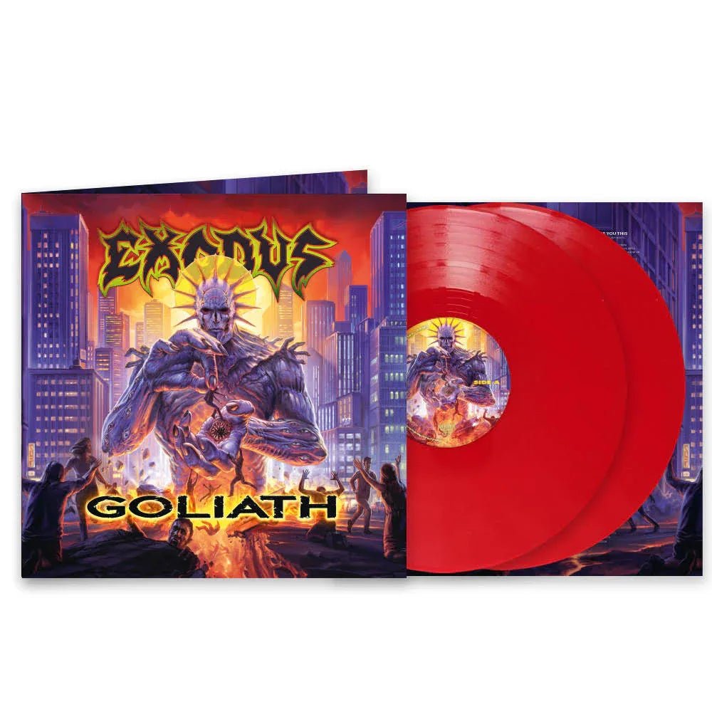 Exodus - Goliath (Indie Exclusive) (Red Vinyl) (2 LP) - Joco Records