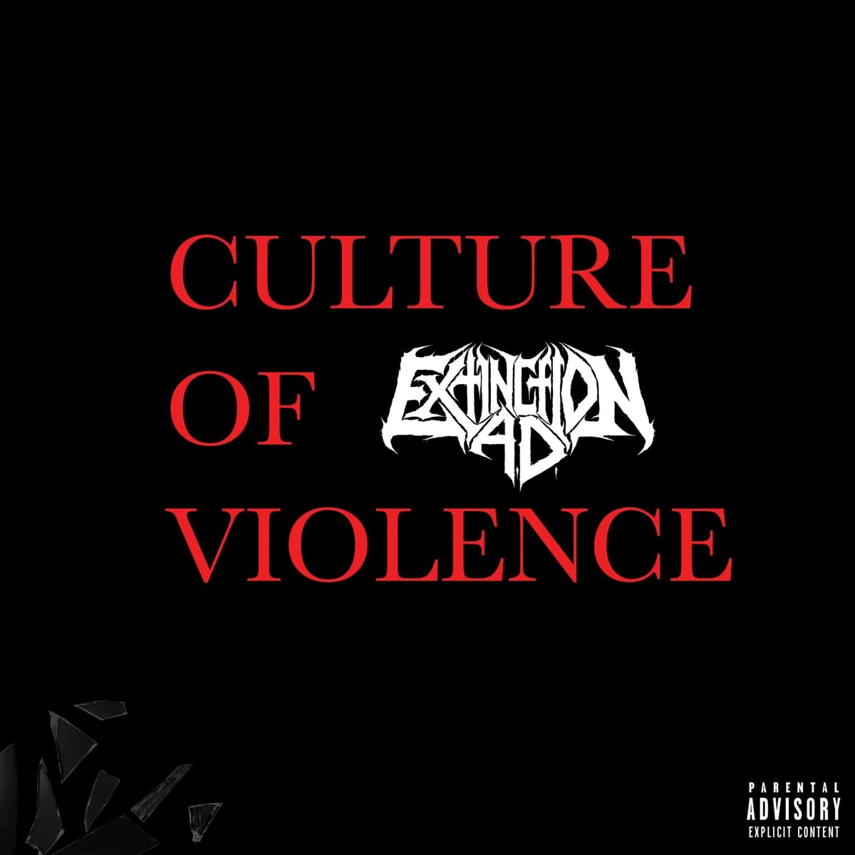 Extinction A.D. - Culture Of Violence (Color Vinyl, Red, Black, 10-Inch Vinyl, Gatefold LP Jacket) (2 LP) - Joco Records