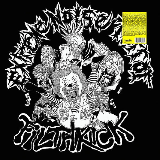 Extreme Noise Terror/Filtkick - In It For Life (Limited Edition, Red Vinyl) (Vinyl) - Joco Records
