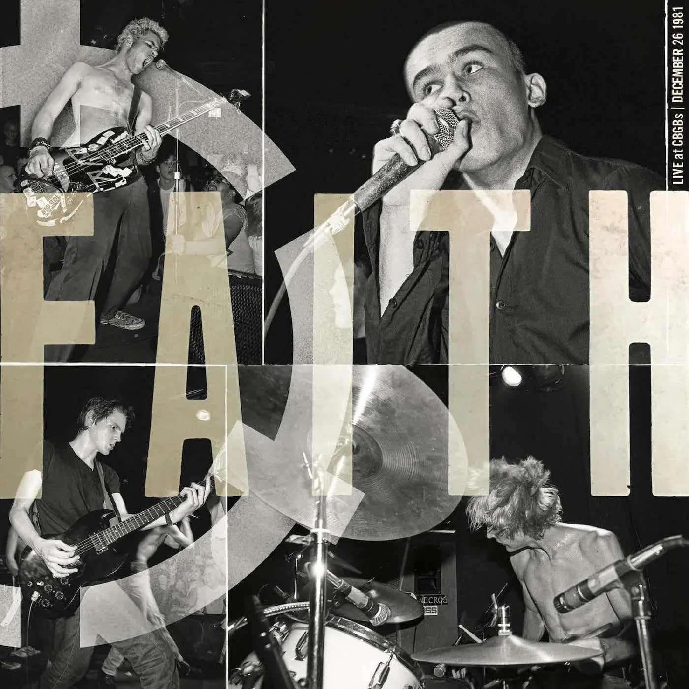 Faith - Live at CBGB's (Blue Vinyl) (LP) - Joco Records