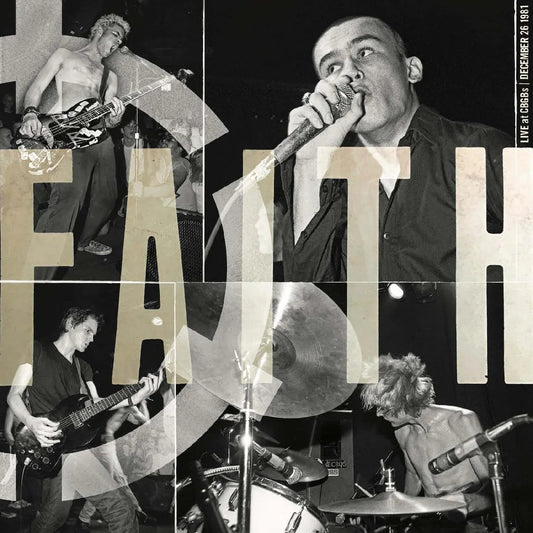 Faith - Live at CBGB's (Blue Vinyl) (LP) - Joco Records