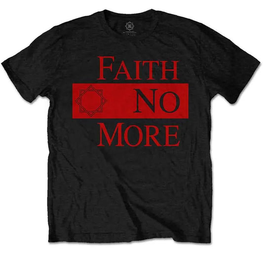 Faith No More - Classic New Logo Star Tee (T-Shirt) - Joco Records