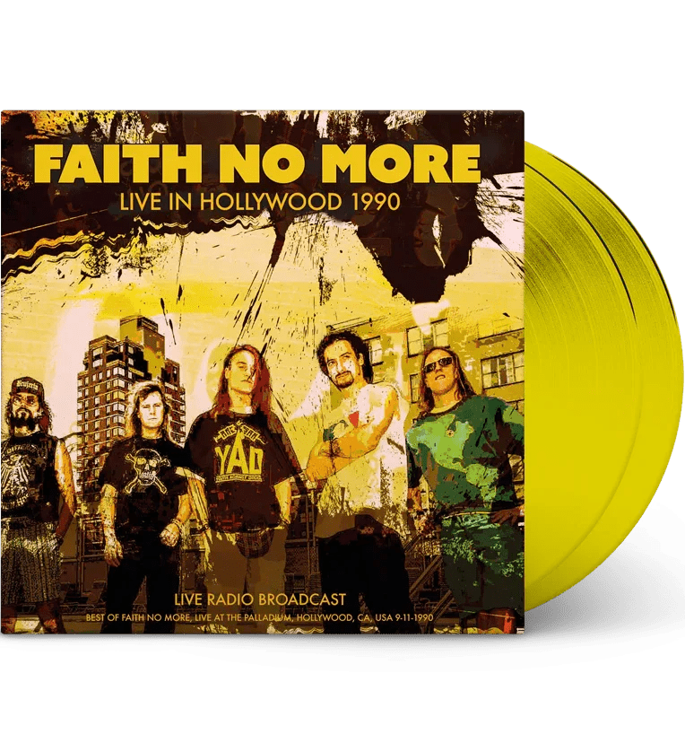 Faith No More - Hollywood 1990 (Limited Edition Import, 180 Gram, Yellow Vinyl) (2 LP) - Joco Records