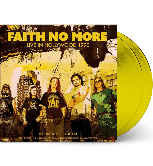 Faith No More - Hollywood 1990 (Limited Edition Import, 180 Gram, Yellow Vinyl) (2 LP) - Joco Records