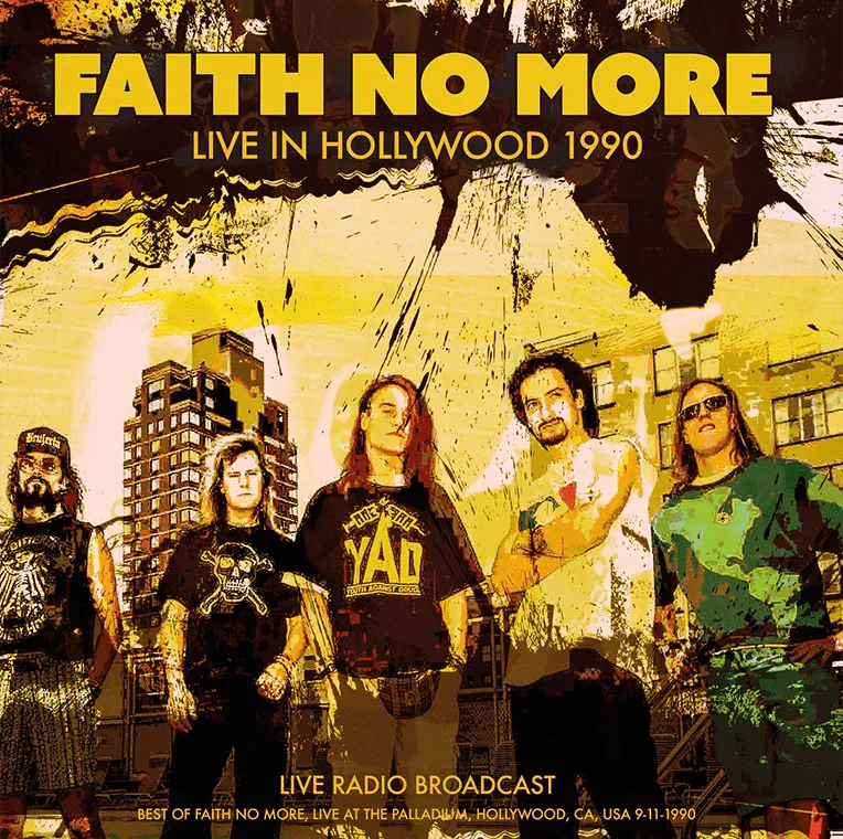 Faith No More - Hollywood 1990 (Limited Edition Import, 180 Gram, Yellow Vinyl) (2 LP) - Joco Records
