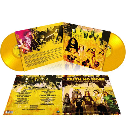 Faith No More - Hollywood 1990 (Limited Edition Import, 180 Gram, Yellow Vinyl) (2 LP) - Joco Records