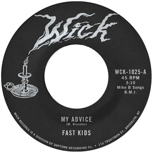 Fast Kids - My Advice B/W Out Of State Plates (Vinyl) - Joco Records
