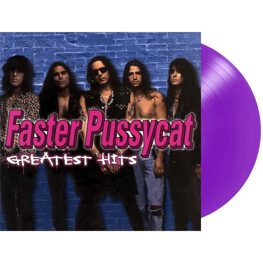 Faster Pussycat - Greatest Hits (Limited Anniversary Edition, Purple Vinyl) (LP) - Joco Records