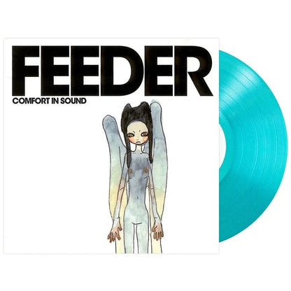 Feeder - Comfort In Sound (2025 Remastered Edition, Transparent Blue Curacao Vinyl) (LP) - Joco Records