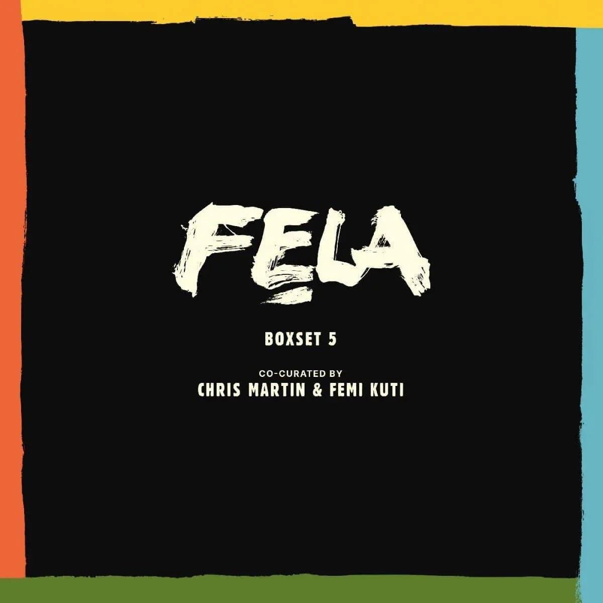 Fela Kuti - Box Set 5 Curated by Chris Martin and Femi Kuti (Vinyl Box Set) - Joco Records