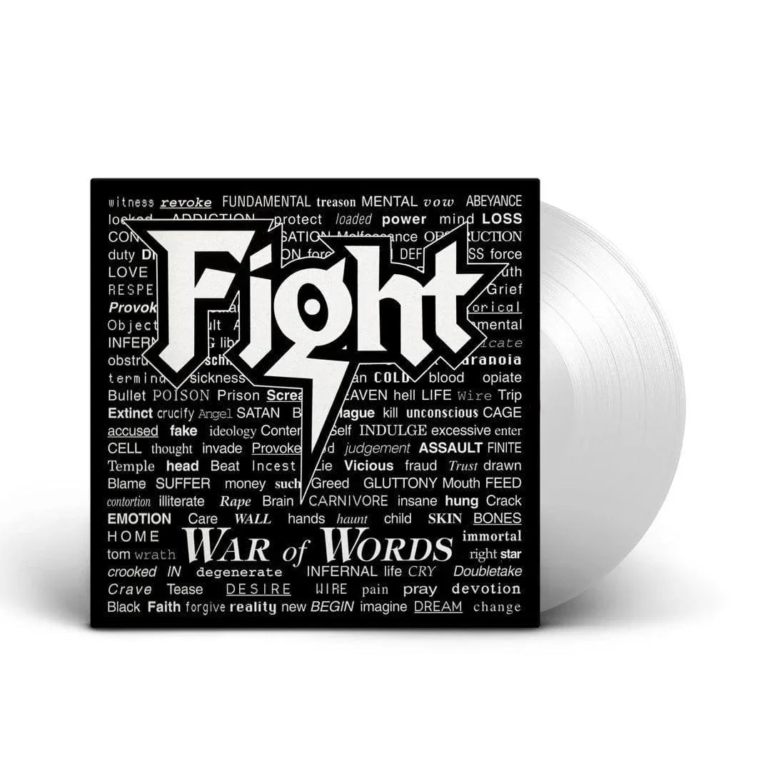 Fight - War Of Words (Indie Exclusive, White Vinyl) (LP) - Joco Records