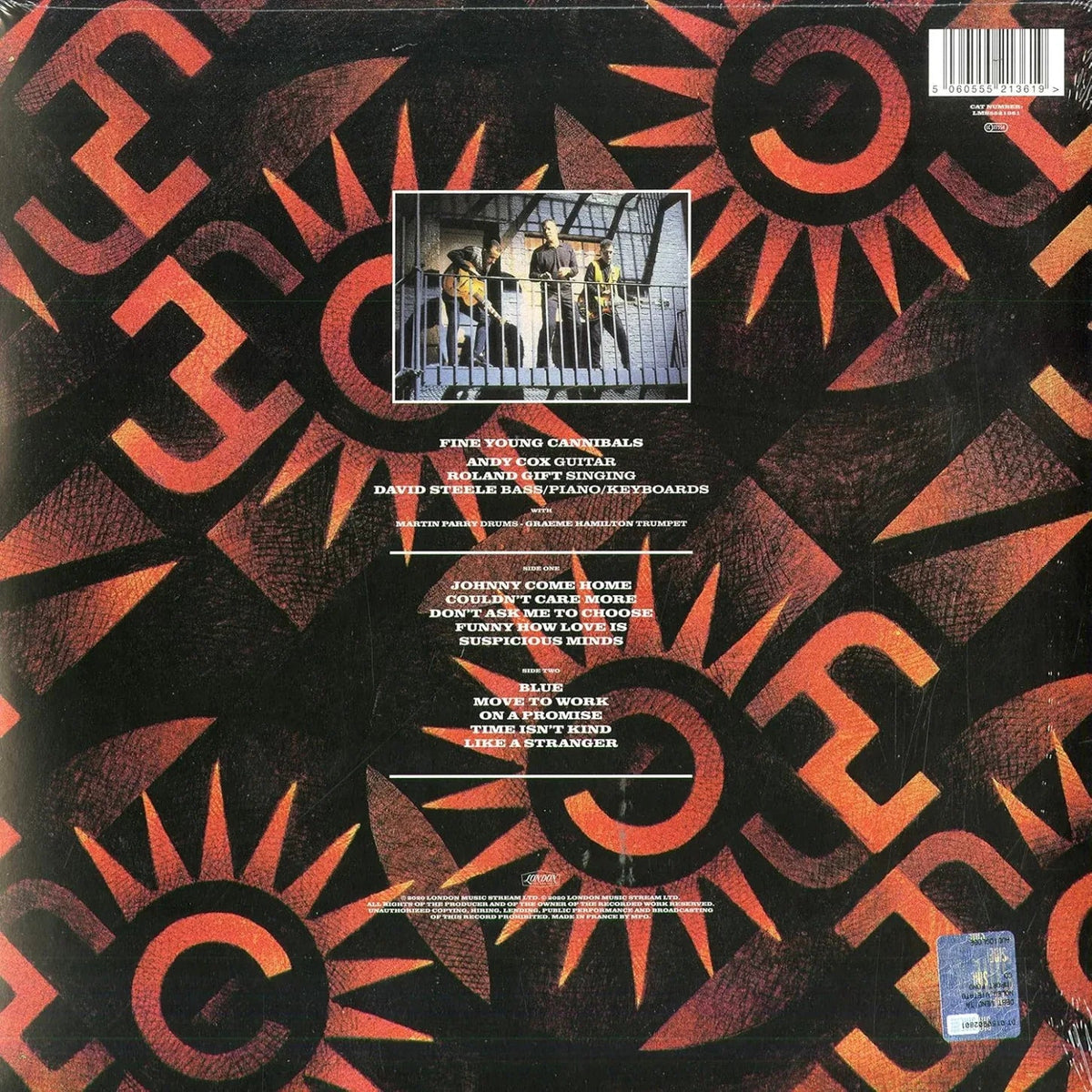 Fine Young Cannibals - Fine Young Cannibals (Remasterd, Red Vinyl) (LP) - Joco Records