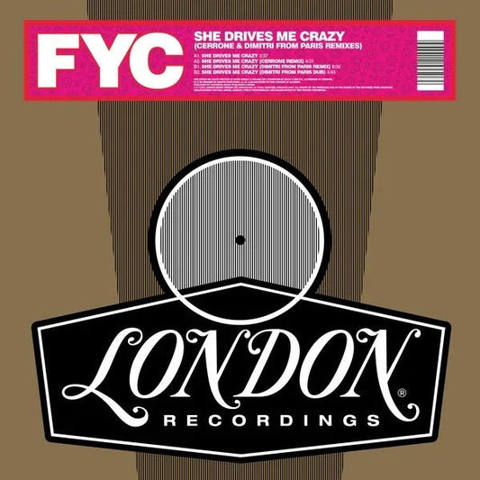 Fine Young Cannibals - She Drives Me Crazy (Cerrone & Dimitri From Paris Remixes) (LP) - Joco Records