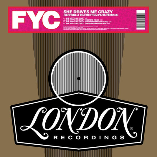 Fine Young Cannibals - She Drives Me Crazy (Cerrone & Dimitri From Paris Remixes)