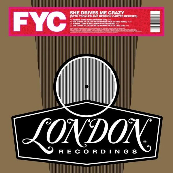 Fine Young Cannibals - She Drives Me Crazy (Derrick Carter And Seth Troxler Remixes) (LP) - Joco Records
