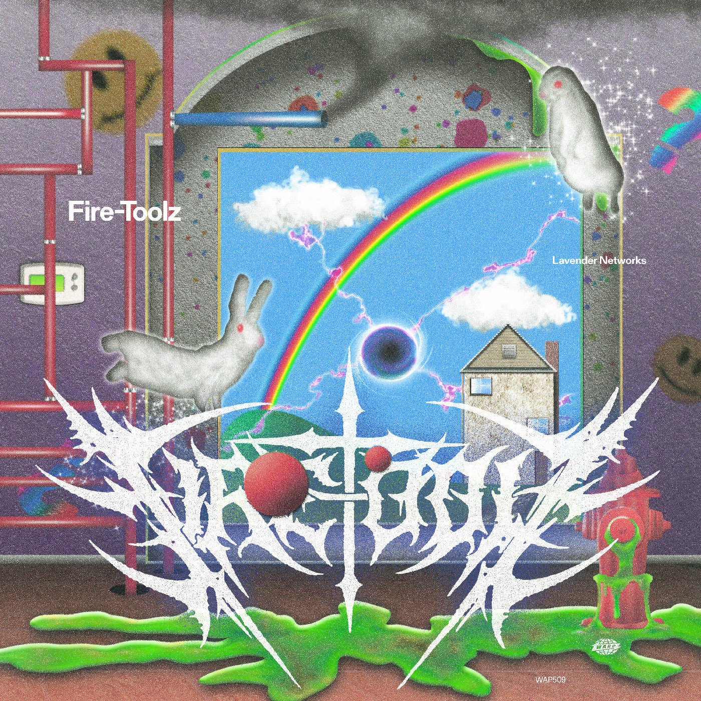 Fire - Toolz - Lavender Networks (Lavender Marble Vinyl) (LP) - Joco Records