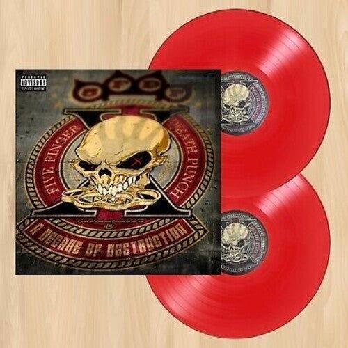 Five Finger Death Punch - A Decade Of Destruction (Limited Edition, Crimson Red Vinyl) (2 LP) - Joco Records