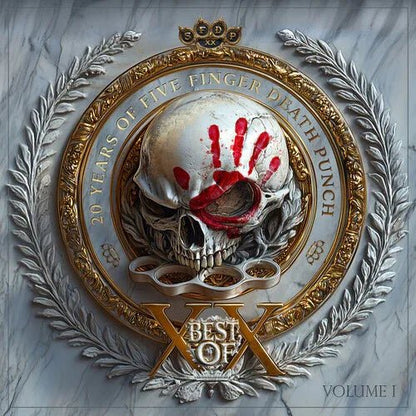 Five Finger Death Punch - Best of : Volume 1 (Indie Exclusive, Silver Galaxy Vinyl) (2 LP) - Joco Records