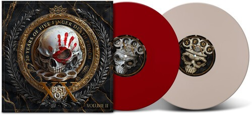 Five Finger Death Punch - Best of: Volume II (Explicit Content) (Indie Exclusive, White & Red Color Vinyl, Anniversary Edition) (2 LP)
