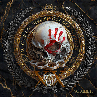 Five Finger Death Punch - Best of: Volume II (Explicit Content) (Indie Exclusive, White & Red Color Vinyl, Anniversary Edition) (2 LP)