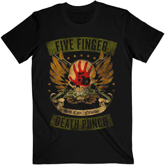Five Finger Death Punch - Locked & Loaded (T-Shirt) - Joco Records