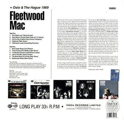 Fleetwood Mac Live - Live 1969 (Oslo & The Hague, Import) (LP) - Joco Records