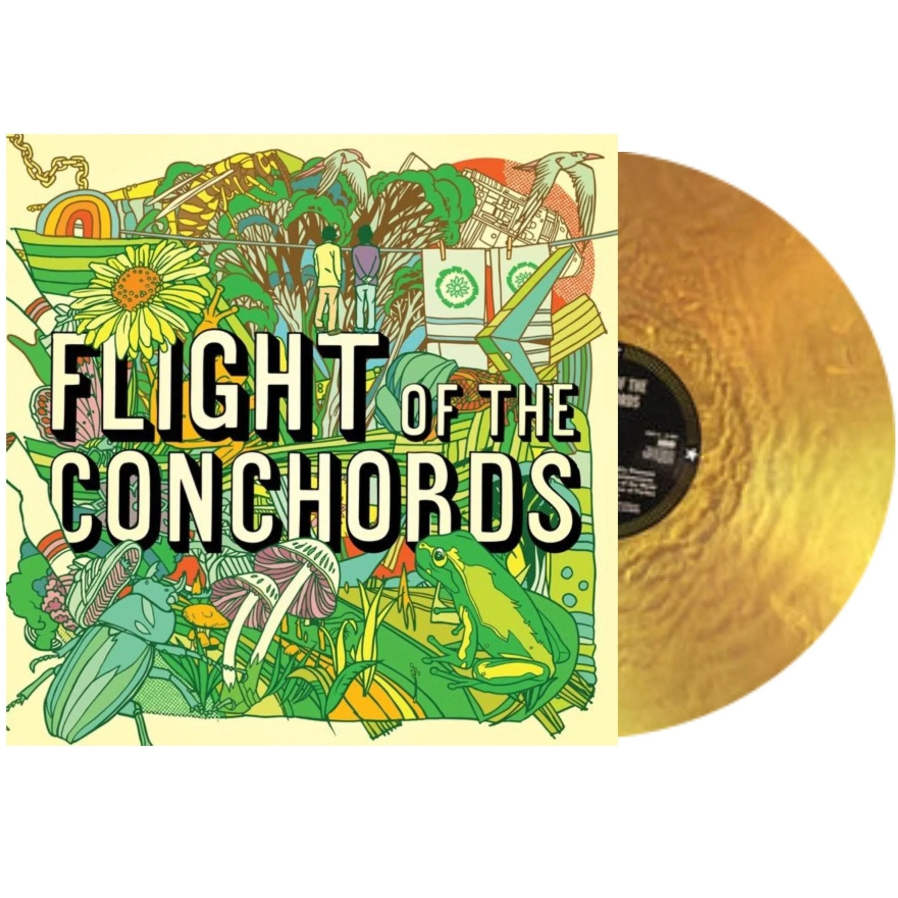 Flight Of The Conchords - Flight of the Conchords (Limited Edition, Gold Vinyl) (LP) - Joco Records