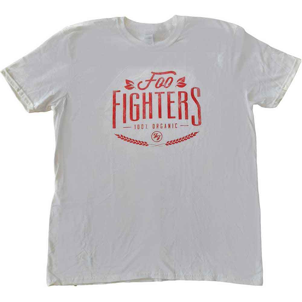 Foo Fighters - 100% Organic Text Tee (T-Shirt)