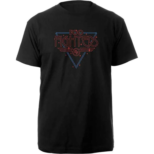 Foo Fighters - Black Disco Outline (T-Shirt) - Joco Records