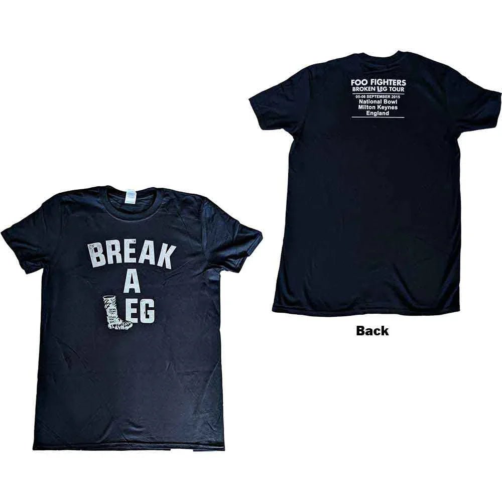 Foo Fighters - Break A Leg Milton Keynes (T-Shirt) - Joco Records