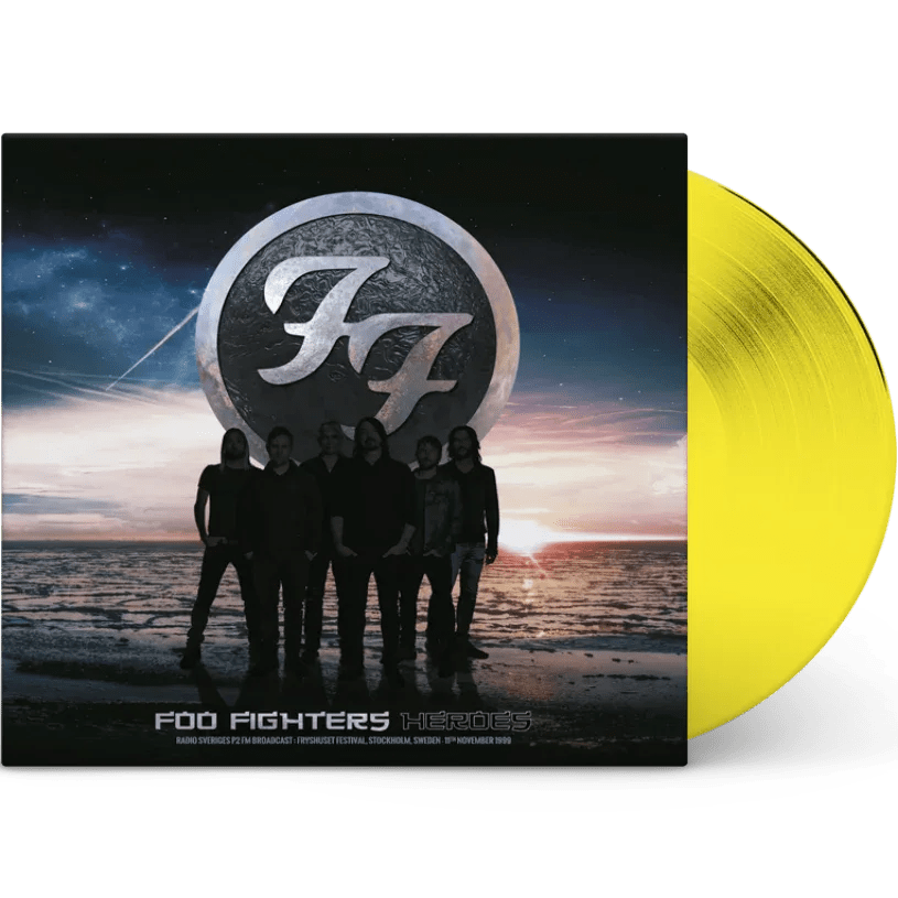 Foo Fighters - Heroes (Limited Edition, Broadcast Import, Yellow Vinyl) (LP) - Joco Records