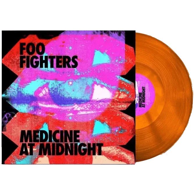 Foo Fighters - Medicine at Midnight (Limited Edition Import, Translucent Orange Vinyl) (LP) - Joco Records