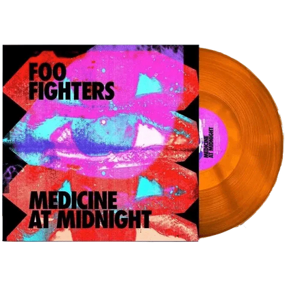 Foo Fighters - Medicine at Midnight (Limited Edition Import, Translucent Orange Vinyl) (LP) - Joco Records