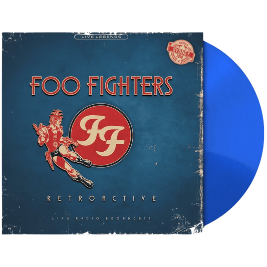 Foo Fighters - Retroactive - Sydney, Australia Live Broadcast (Limited Edition Import, Blue Vinyl) (LP) - Joco Records