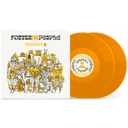 Foster The People - Torches X (Limited, Deluxe Edition, Gatefold, Orange Vinyl) (2 LP) - Joco Records
