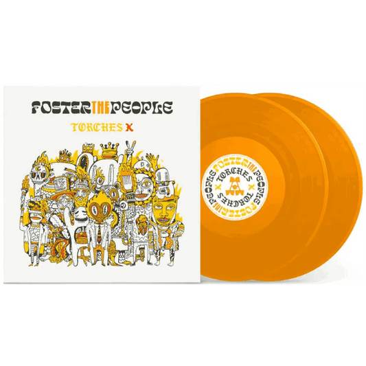 Foster The People - Torches X (Limited, Deluxe Edition, Gatefold, Orange Vinyl) (2 LP) - Joco Records