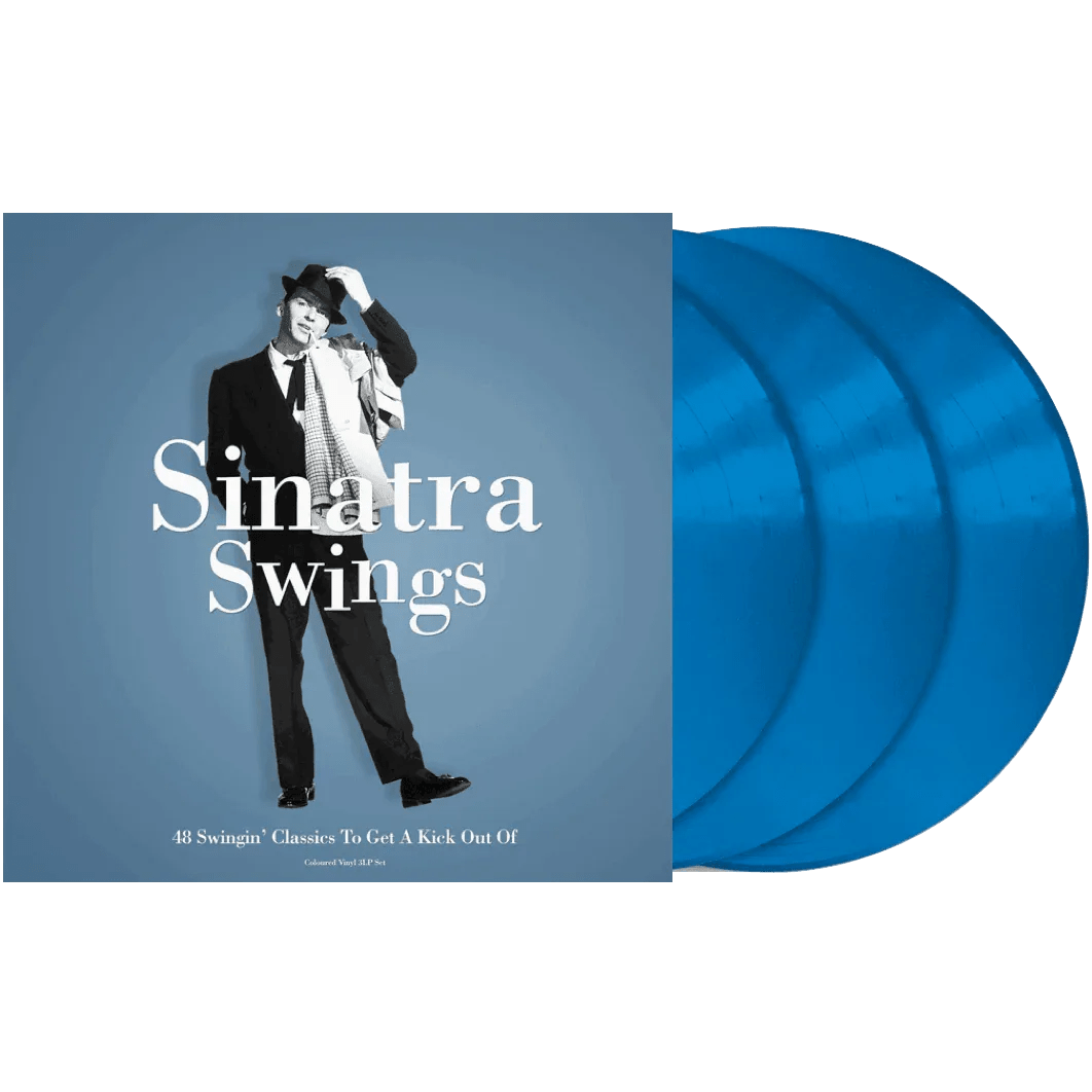 Frank Sinatra - Sinatra Swings (Limited Edition, Electric Blue Vinyl) (3 LP) - Joco Records