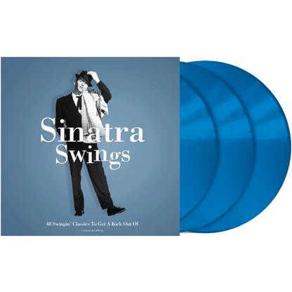 Frank Sinatra - Sinatra Swings (Limited Edition, Electric Blue Vinyl) (3 LP) - Joco Records