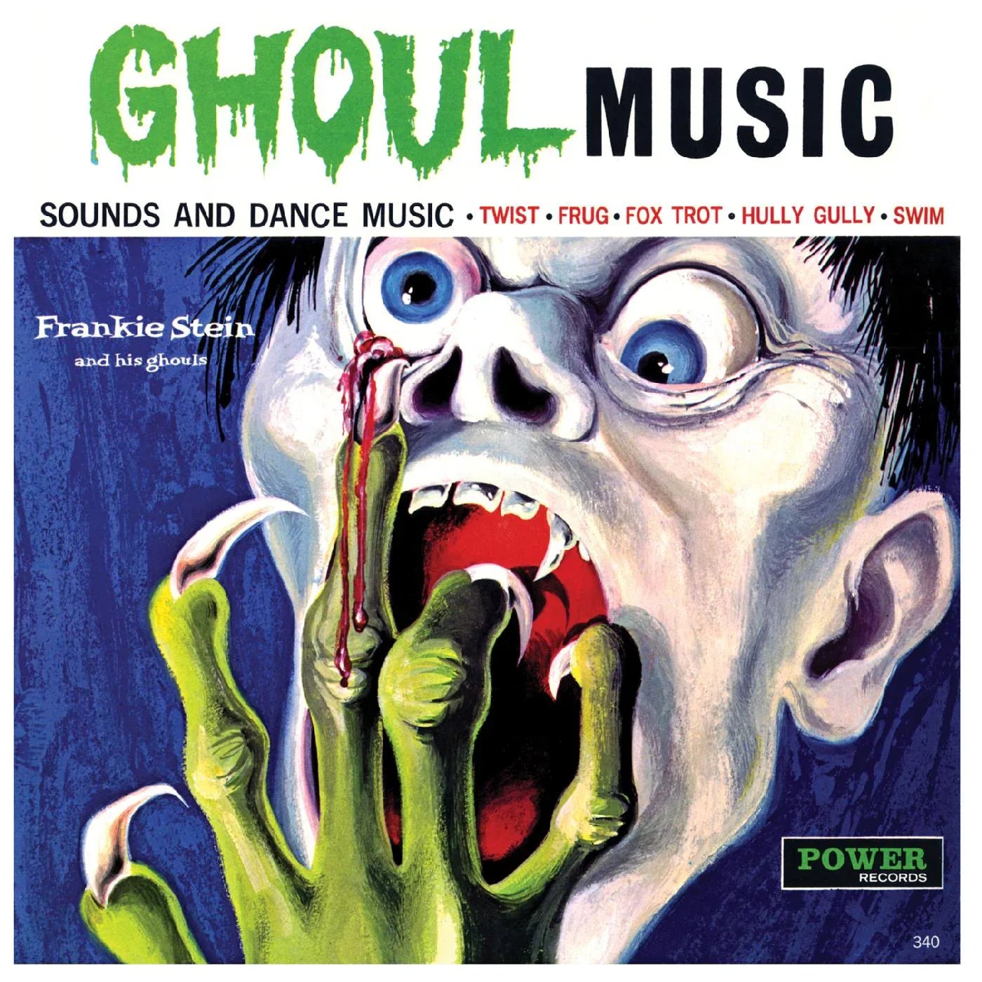 Frankie Stein And His Ghouls - Ghoul Music (Coke Clear With Yellow Swirl Vinyl) (LP) - Joco Records