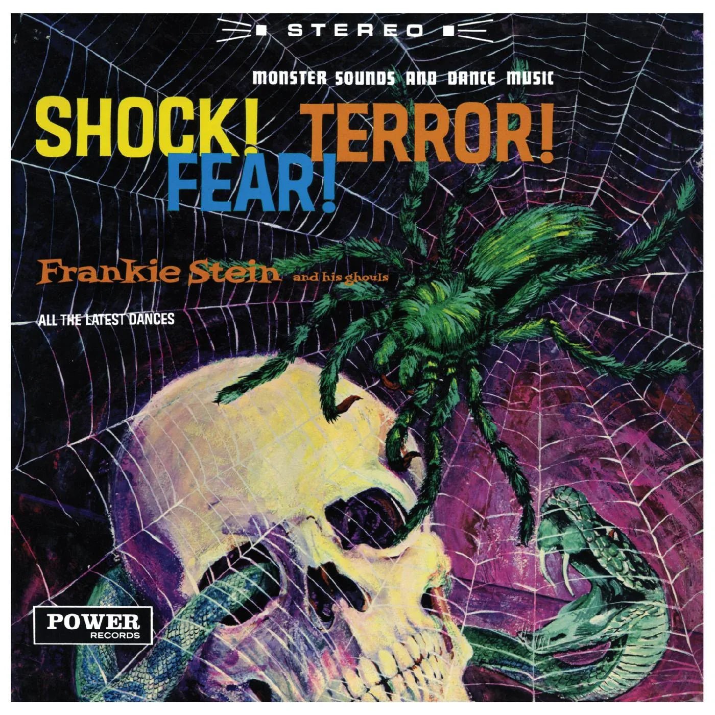 Frankie Stein And His Ghouls - Shock! Terror! Fear! (Emerald Green Vinyl) (LP) - Joco Records