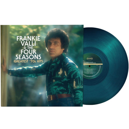Frankie Valli & The Four Seasons - Greatest '70s Hits (Brick & Mortar Exclusive, Sea Blue Vinyl) (LP) - Joco Records