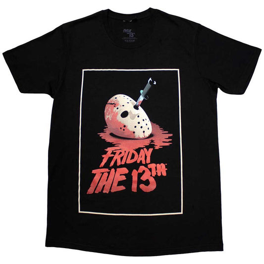 Friday the 13th - Jason Blood Mask (T-Shirt) - Joco Records