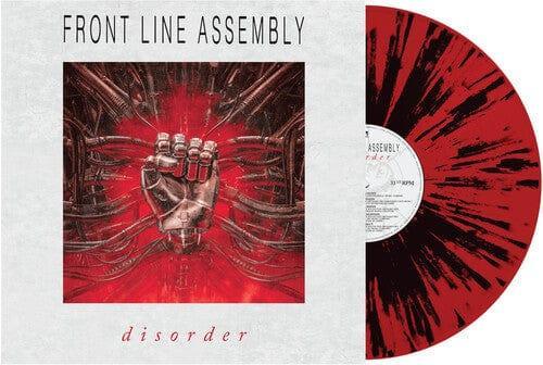 Front Line Assembly - Disorder (Red & Black Splatter Vinyl) (Red Vinyl, Black, Limited Edition, Bonus Tracks) (LP) - Joco Records